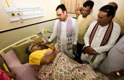 CM Bhajan Lal Visits Ailing MLA Devendra Joshi in Hospital
