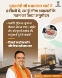 CM Bhajanlal Approves Permanent Lok Adalats in 8 Rajasthan Districts