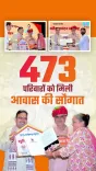 CM Bhajanlal Hands Keys to 473 DNT Families in Jaipur