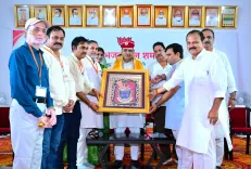CM Bhajanlal Meets BJP Workers at Rajsamand Karyakarta Samvad