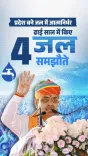 CM Bhajanlal: Rajasthan completed 4 water pacts in 2.5 years