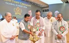 CM Bhajanlal Sharma addresses Brahmakumari 90th Anniversary Global Summit