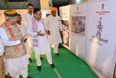 CM Bhajanlal visits Partition Horrors exhibition in Bikaner