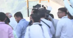 CM Bhupendra Patel at Sardar Sarovar Dam's Narmada Neer Ceremony