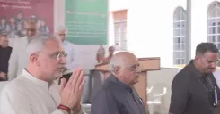 CM Bhupendra Patel Inaugurates Hostel, Lays School Foundation in Gandhinagar