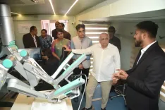 CM Bhupendra Patel Launches India-Made Robotic Surgery Training Bus