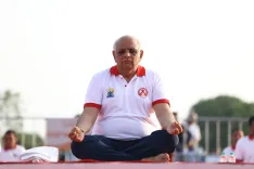 CM Bhupendra Patel Leads Gujarat's IDY 2026 Yoga Celebrations
