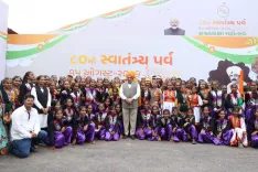 CM Bhupendra Patel Marks Independence Day at Amreli