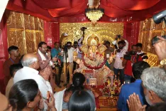 CM Bhupendra Patel Offers Prayers at Nandkeshwar Mahadev on Anant Chaturthi