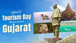 CM Bhupendra Patel Pitches Gujarat on World Tourism Day