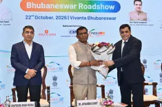 CM Bhupendra Patel Takes VGGS 2027 Roadshow to Bhubaneswar