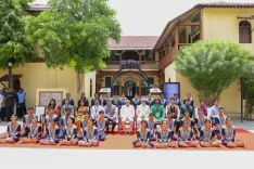 CM Bhupendra Patel Visits Students at Prerna Sankul