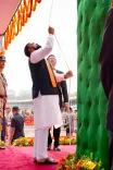 CM Bihar Hoists Tricolour at Gandhi Maidan on 80th Independence Day