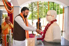 CM Bihar Unveils Dr. Jagannath Mishra Statue in Supaul