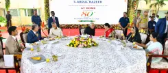 CM Chandrababu Naidu Attends Governor's At Home on 80th Independence Day