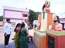CM Chandrababu Naidu Attends Mega PTM in Rampachodavaram