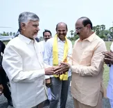CM Chandrababu Naidu Gets Grand Welcome in Kaikaluru