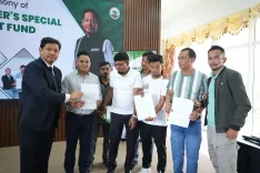 CM Conrad Sangma Disburses CMSDF Grants to Entrepreneurs, Women Groups