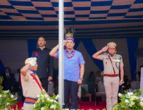 CM Conrad Sangma Hoists Tiranga at Polo Grounds, Shillong