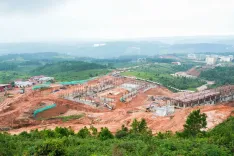 CM Conrad Sangma Inspects Umsawli Sports Complex