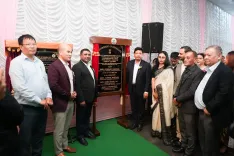 CM Conrad Sangma Lays Foundation for Sohpian–Nongstoin Road Widening