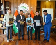 CM Conrad Sangma releases book, hosts UNESCO evaluator for Living Root Bridges