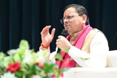CM Dhami at Doon University: Jobs, AI, and Dehradun's Traffic Fix