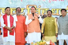 CM Dhami at Haridwar Mango Fest, Flags Farm Subsidies