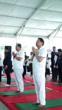 CM Dhami Calls for Yoga Beyond One Day on Int'l Yoga Day