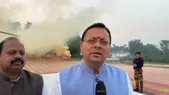 CM Dhami demands Akhilesh apology over 'outsider' remark