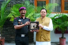 CM Dhami flags in four NIM mountaineering wins
