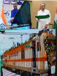 CM Dhami Flags Off Ramnagar–Dehradun Rail Service