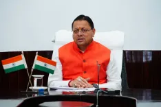 CM Dhami Flags Off Youth on Haryana Seva Yatra