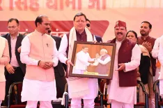 CM Dhami Flags Road, Air Push in Pithoragarh