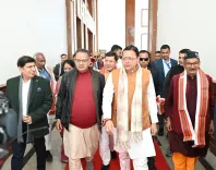 CM Dhami Heads to Gairsain for Vidhan Sabha Session