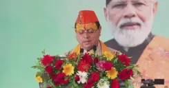 CM Dhami Holds Jan Outreach, Harela Plantation Drive in Almora