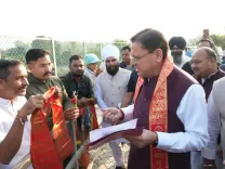 CM Dhami Holds Jan Sunwai at Khatima Home, Orders Swift Redressal