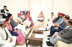 CM Dhami holds legislator meet at Gairsain camp office