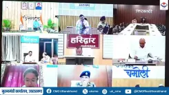 CM Dhami Holds Virtual Review Meet With All Uttarakhand DMs
