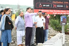 CM Dhami inspects Premnagar bridge road rebuilt in 12 hours