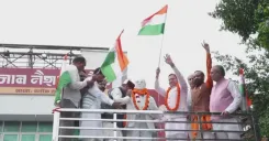 CM Dhami leads Har Ghar Tiranga Yatra live in Dehradun