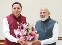सीएम धामी ने प्रधानमंत्री मोदी से की मुलाकात, उत्तराखंड आने का दिया निमंत्रण