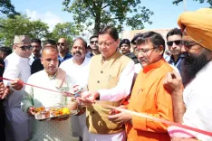 CM Dhami Opens Rs 7 Crore Gaushala in Khatima, Udham Singh Nagar