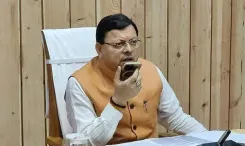 CM Dhami Orders Priority Repair of Disaster-Hit Khainuri Road