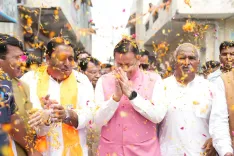 CM Dhami pays tribute to Shaheed Udham Singh in Gadarpur