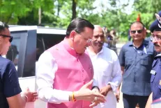 CM Dhami Reviews Monsoon Disaster Readiness With NDRF in Gadarpur