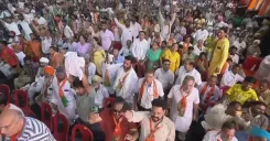 CM Dhami Shares Live Feed of PM Modi's Jalandhar Rally