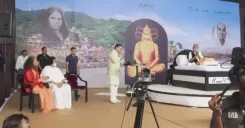CM Dhami shares live Shri Ram Katha from Haridwar