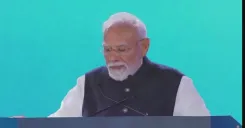 CM Dhami shares PM Modi's live address at Bloomberg New Economy Forum