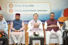 CM Dhami Signs CSR MOUs With Hyundai, Infosys, ONGC at Dehradun Dialogue